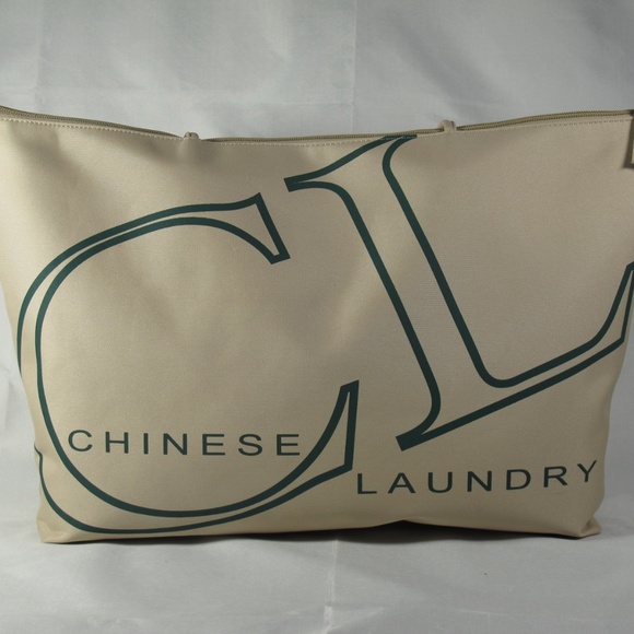 CHINESE LAUNDRY NYLON TOTE BAG - Picture 2 of 8